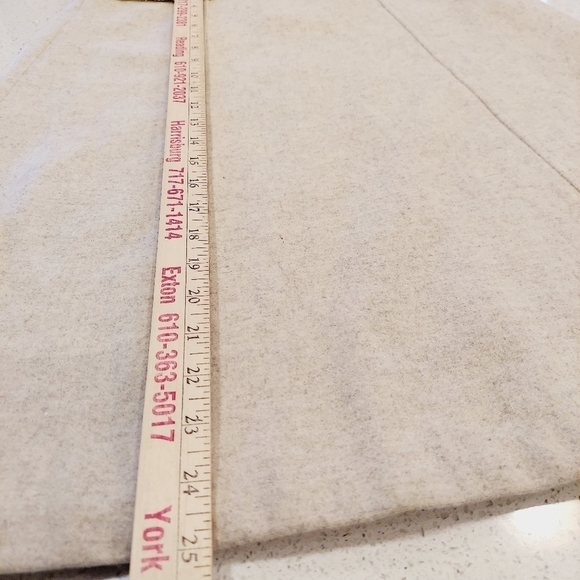 Gap Vintage Cream Wool Blend A Line Skirt Size 8 Western Aztec Trim Yellowstone - Picture 14 of 15